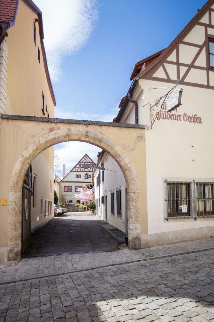 Hotel-Gasthof Goldener Greifen Rothenburg ob der Tauber Exterior photo
